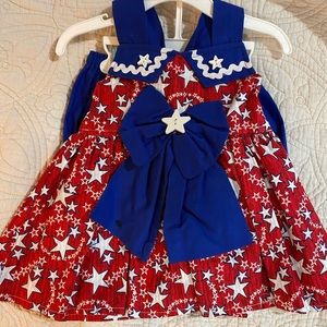 Custom Made RWB wear for baby/toddler girls
